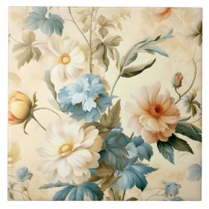 Carreau Floral vintage