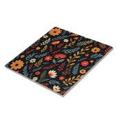 Carreau Floral Vintage belle collection populaire (Côté)