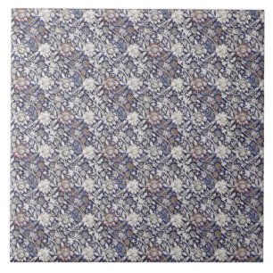 Carreau Floral vintage Bleu William Morris Wey