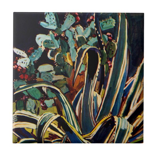 Carreau Flore exotique n° 4 à Sunshine Dazzle (Devant)