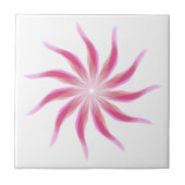 Carreau Flore Libre Plutôt En Art Feuille Rose (Devant)