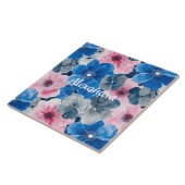 Carreau Flore rose chic (Côté)