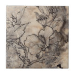 Carreau Flore tatouée I<br><div class="desc">Floral</div>