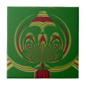 Carreau Flore verte (Devant)