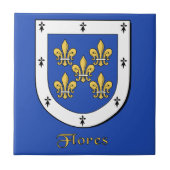 Carreau Flores Family Shield (Devant)