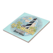 Carreau Floride Lighthouse tuile personnalisée (Côté)