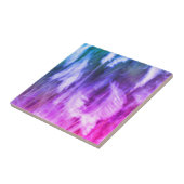 Carreau Flou Motion Grass Nature Art Abstrait Violet (Côté)