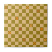 Carreau Flowe Checkered Pattern - No. 02 (Devant)