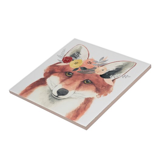 Carreau Flower Crown Forester Fox (Côté)