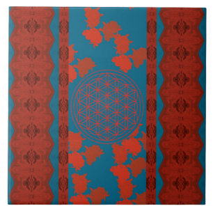 Carreau Flower of life