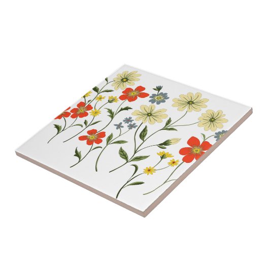 Carreau flowers (Côté)