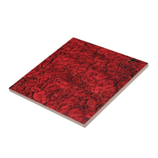 Carreau Flowers rouges (Côté)