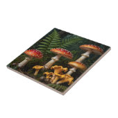 Carreau Fly Agaric Mushrooms Forest Botanical (Côté)