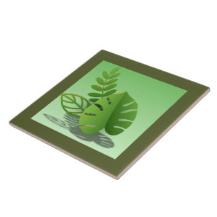 Carreau Folhas Verdes