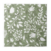 Carreau Foliage enchanté Joli Jardin Floral Motif HD (Devant)