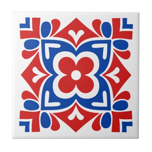 Carreau Folk Art Bloom (Devant)