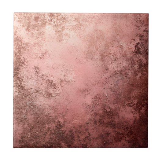 Carreau Fond texturé or rose (Devant)