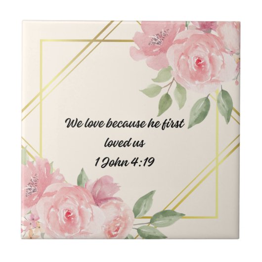 Carreau Fondation éternelle de l'amour (Devant)