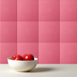 Carreau Fondu rose pastèque<br><div class="desc">Design rose pastèque couleur solide.</div>