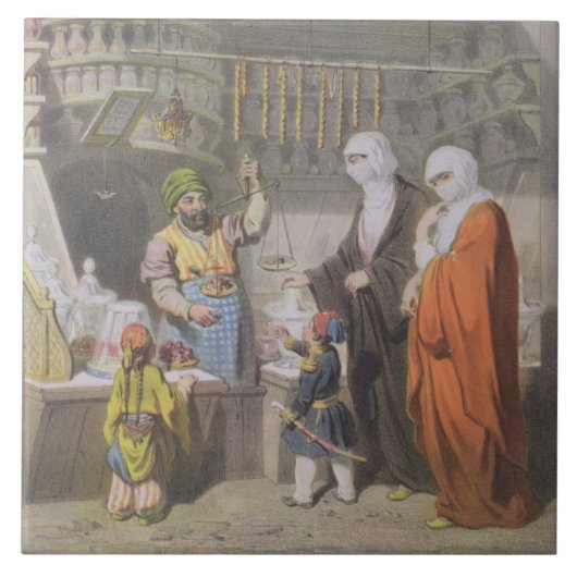 Carreau Forain vendant les délicatesses épicées chez le (Devant)