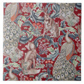 Carreau Forest Animals, William Morris (Devant)