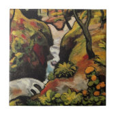 Carreau Forest Brook par August Macke Expressionnisme Vint (Devant)