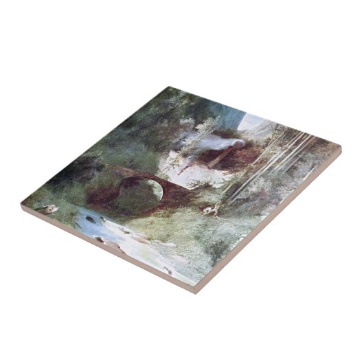 Carreau Forest Canyon (par Carl Blechen) (Côté)