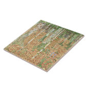 Carreau Forêt de bouleaux par Gustav Klimt (Côté)