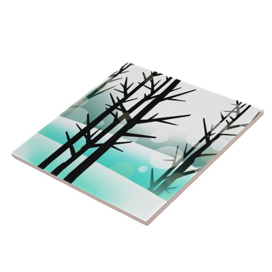 Carreau Forêt d'hiver (Côté)