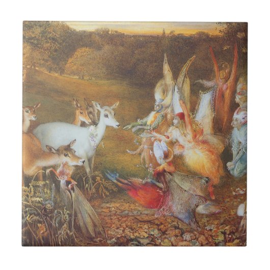 Carreau Forêt enchantée par l'artiste John Anster Fitzgera (Devant)