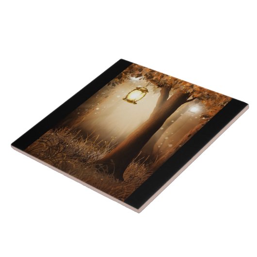 Carreau Forêt magique avec lumières des fées (Côté)