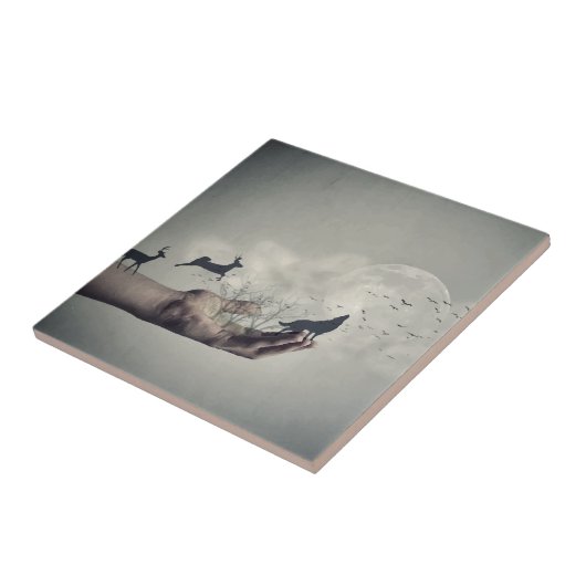 Carreau Forêt mystique (Côté)