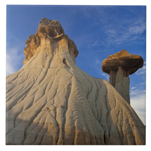 Carreau Formations de Badlands dans le parc d'État de Mako (Devant)