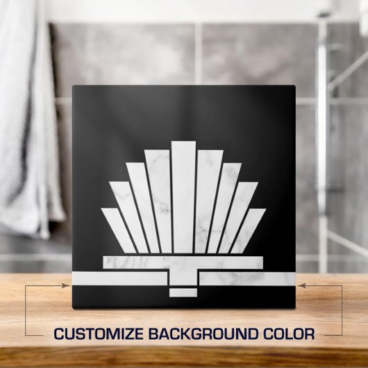 Carreau Forme géométrique du ventilateur Art déco - Change