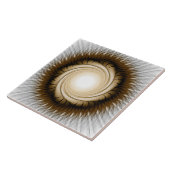 Carreau Forme optique géométrique à tourbillon (Côté)