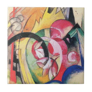Carreau Formes abstraites (alias Fleurs colorées) de Franz
