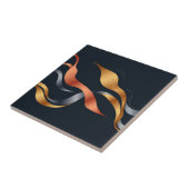 Carreau Formes de flux métalliques (Côté)