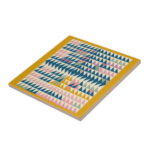 Carreau Formes géométriques peintes de lumières colorées e