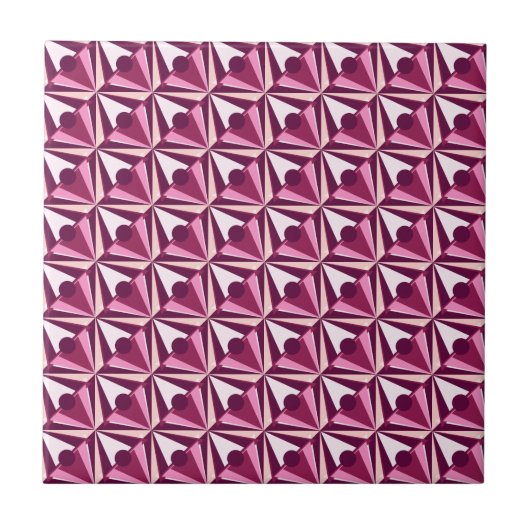 Carreau Formes magenta (Devant)