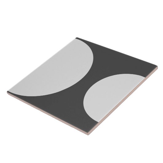 Carreau Formes simples, simples et blanches, semi-circulai (Côté)