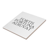 Carreau Fortis Fortuna Adiuvat (Côté)