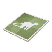 Carreau Fossa Madagascar endémique carnivore vert (Côté)