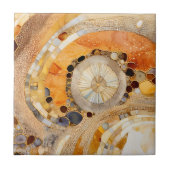 Carreau fossile Abstrait (Devant)