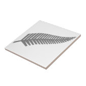 Carreau Fougère argentée de la Nouvelle Zélande (Côté)