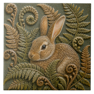 Carreau Fougères de lapin de la forêt