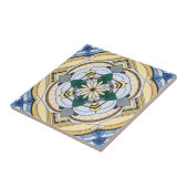 Carreau Four Bee Floral Mandala (Côté)