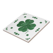 Carreau Four Leaf Clovers - style vintage (Côté)