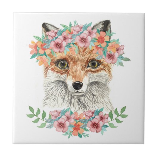 Carreau Fox floral (Devant)