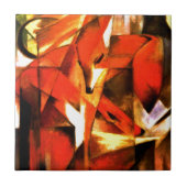 Carreau Foxes de Franz Marc Fine Art (Devant)
