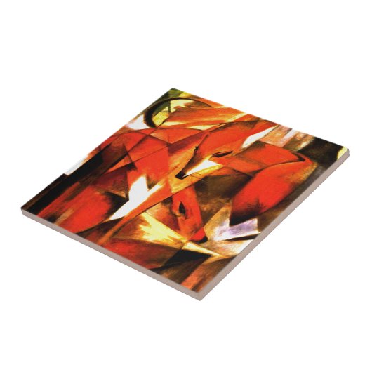 Carreau Foxes de Franz Marc Fine Art (Côté)